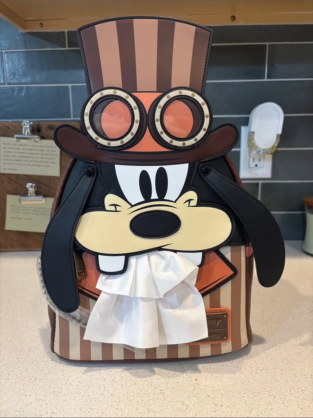 Disney Goofy Steampunk Loungefly Backpack NWT
